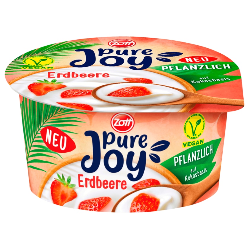 Zott Pure Joy Erdbeere vegan 125g